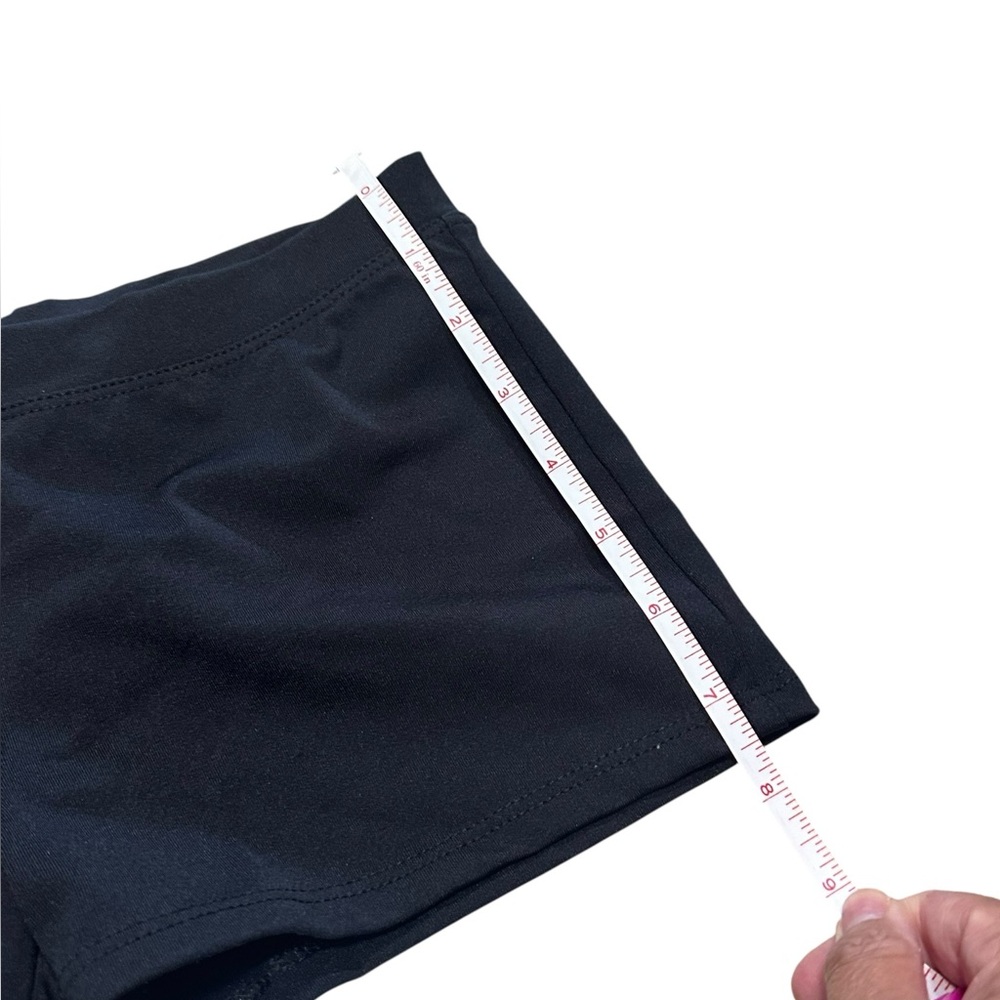 Capezio Girls’ Black Stretch Booty Shorts - Picture 8 of 11